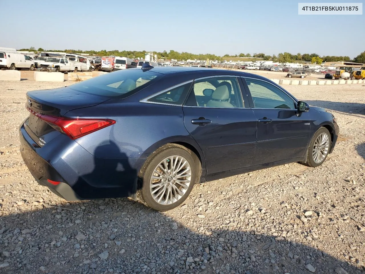 2019 Toyota Avalon Xle VIN: 4T1B21FB5KU011875 Lot: 75339374