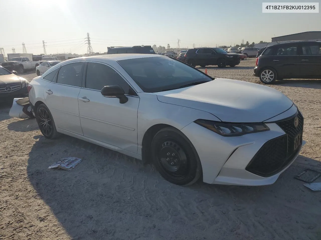 2019 Toyota Avalon Xle VIN: 4T1BZ1FB2KU012395 Lot: 75872294