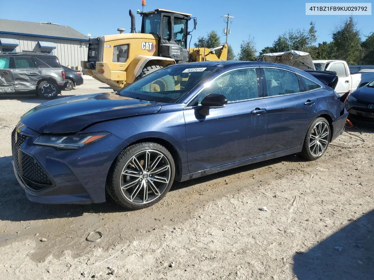 2019 Toyota Avalon Xle VIN: 4T1BZ1FB9KU029792 Lot: 76323414