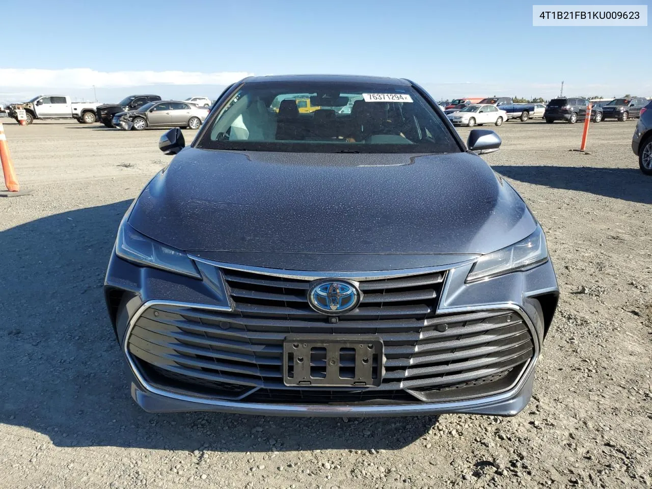 2019 Toyota Avalon Xle VIN: 4T1B21FB1KU009623 Lot: 76371294