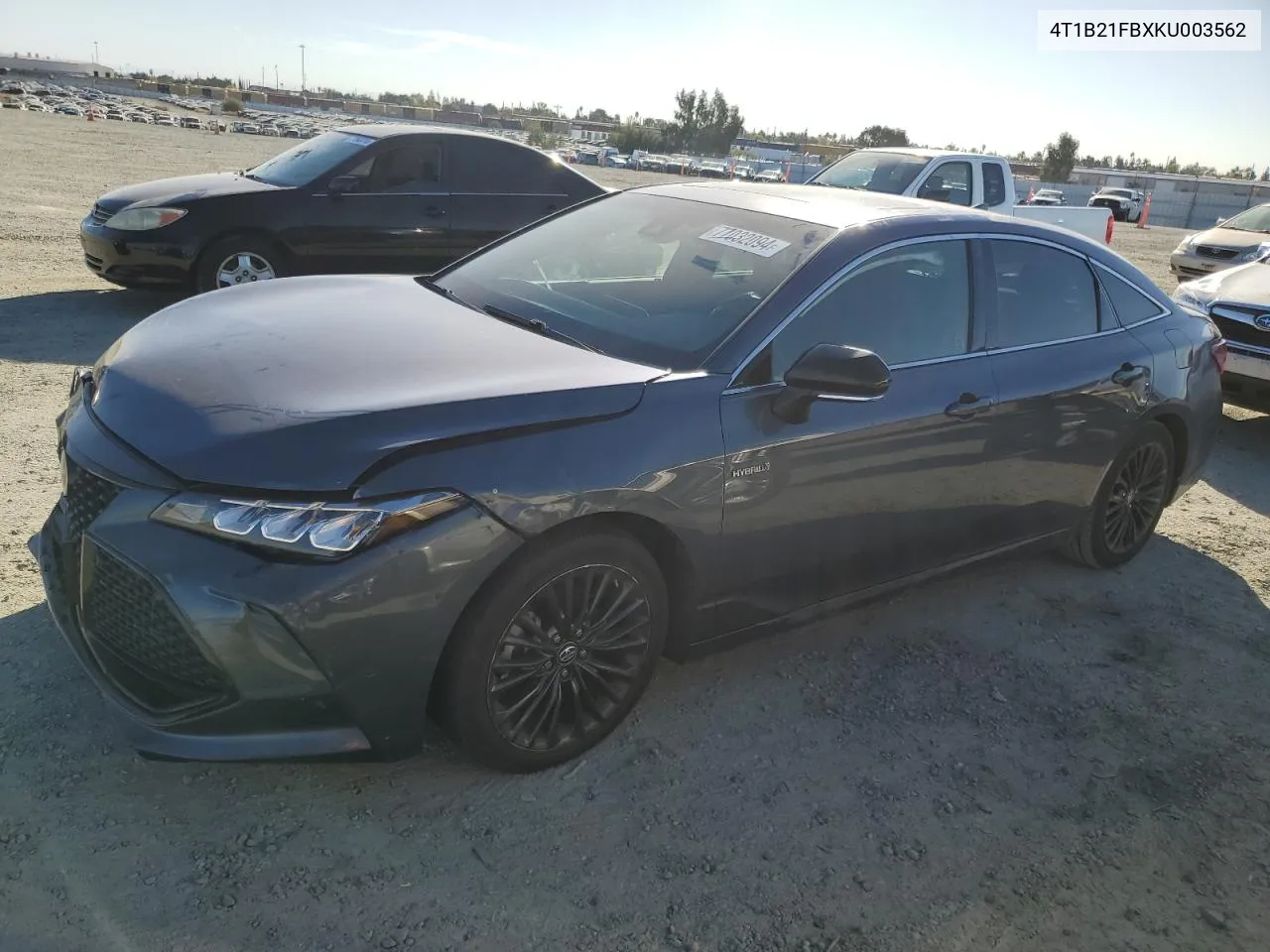 4T1B21FBXKU003562 2019 Toyota Avalon Xle