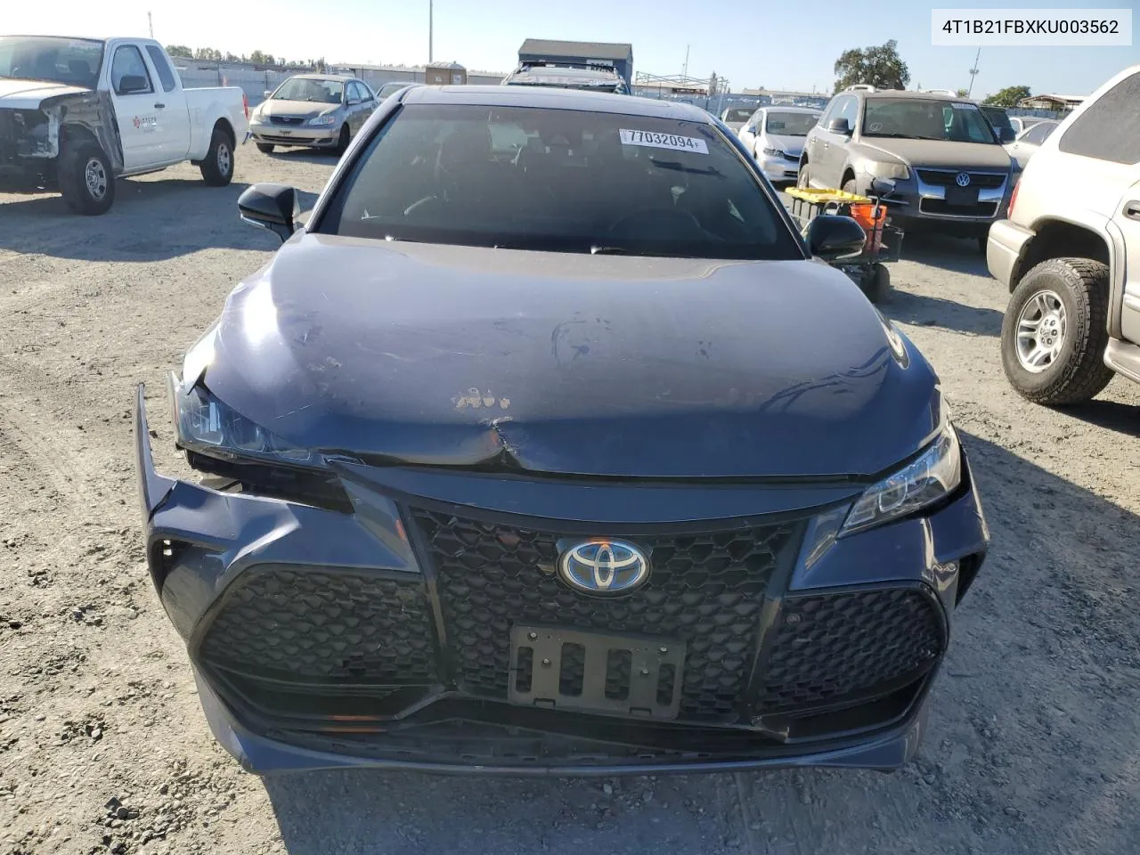 4T1B21FBXKU003562 2019 Toyota Avalon Xle