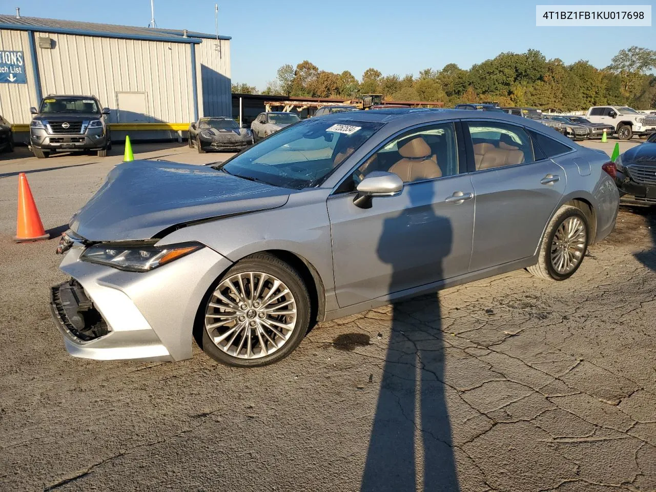 2019 Toyota Avalon Xle VIN: 4T1BZ1FB1KU017698 Lot: 77262534