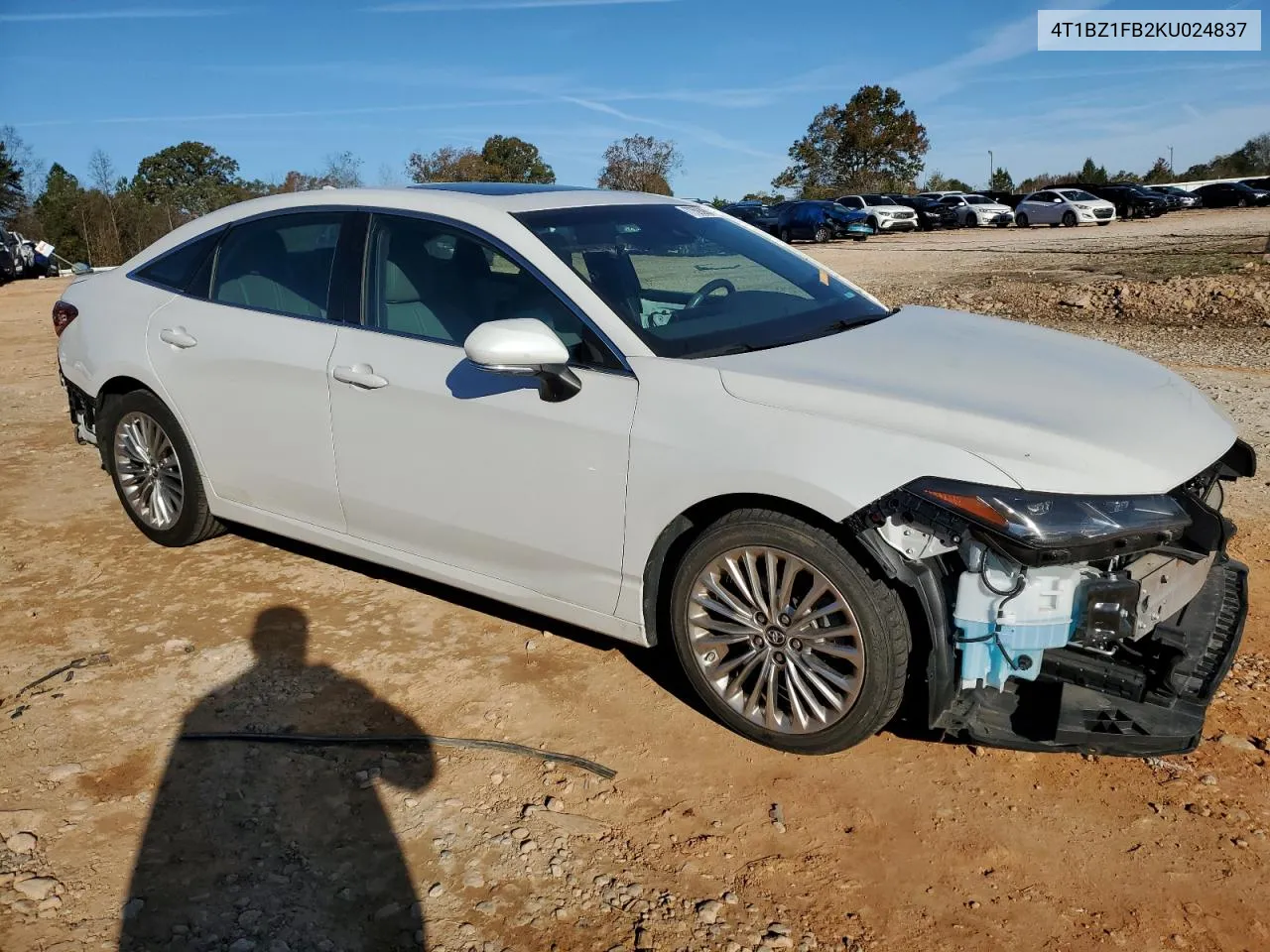 2019 Toyota Avalon Xle VIN: 4T1BZ1FB2KU024837 Lot: 77593984