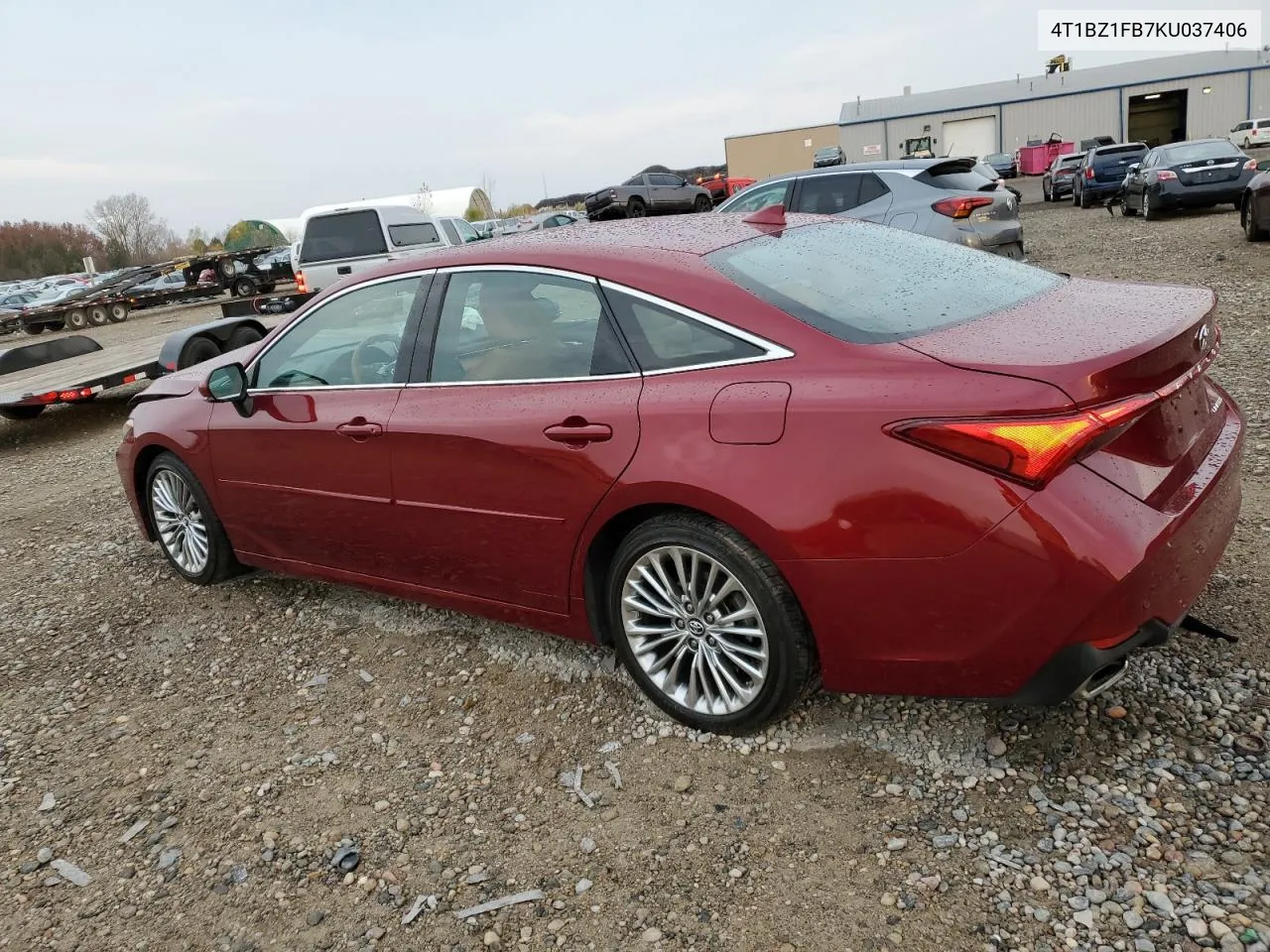 2019 Toyota Avalon Xle VIN: 4T1BZ1FB7KU037406 Lot: 78034464