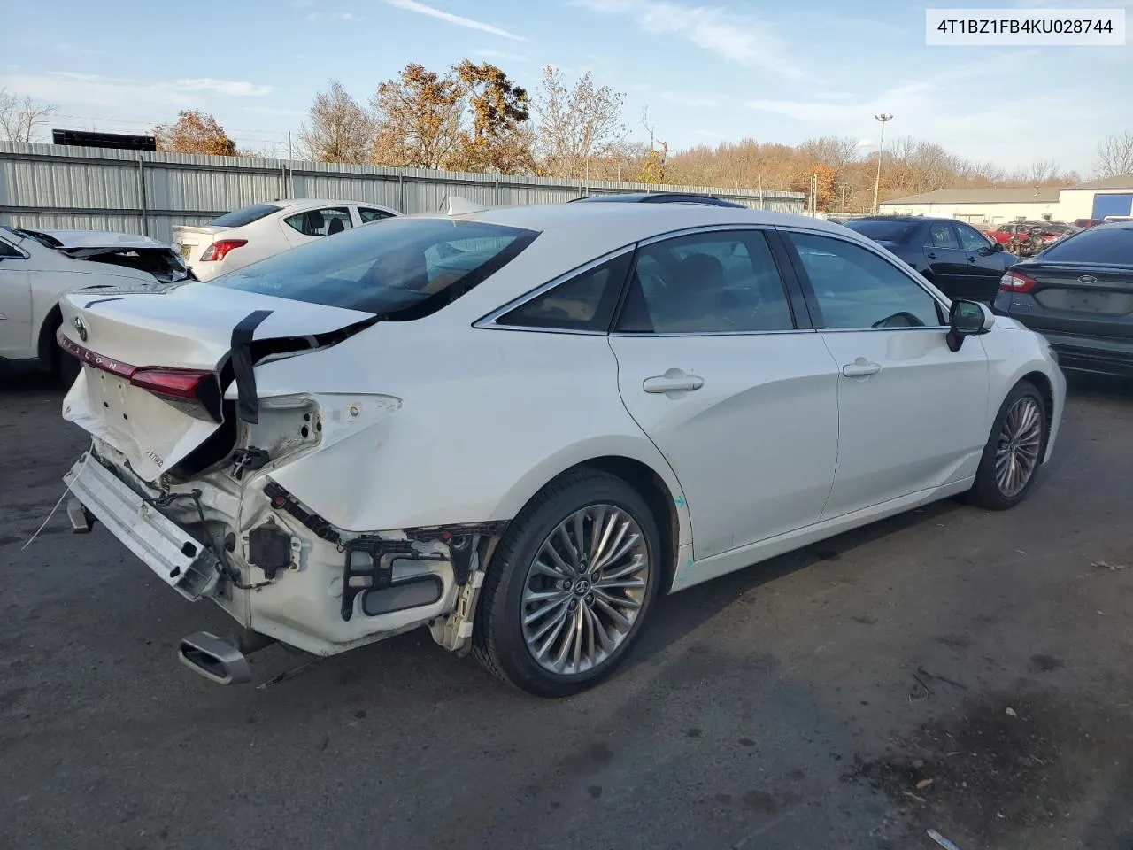 2019 Toyota Avalon Xle VIN: 4T1BZ1FB4KU028744 Lot: 79147494