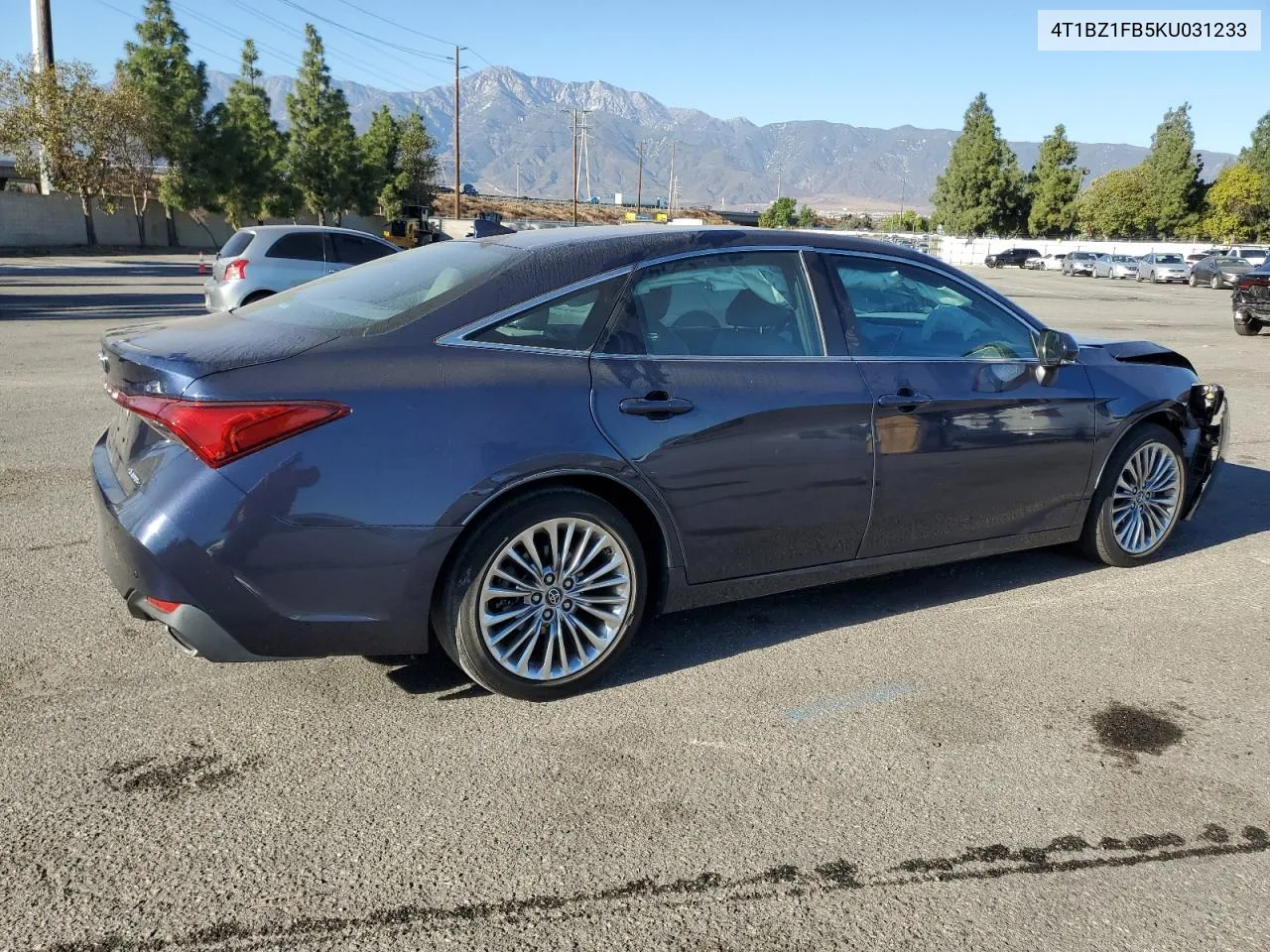 2019 Toyota Avalon Xle VIN: 4T1BZ1FB5KU031233 Lot: 80470714