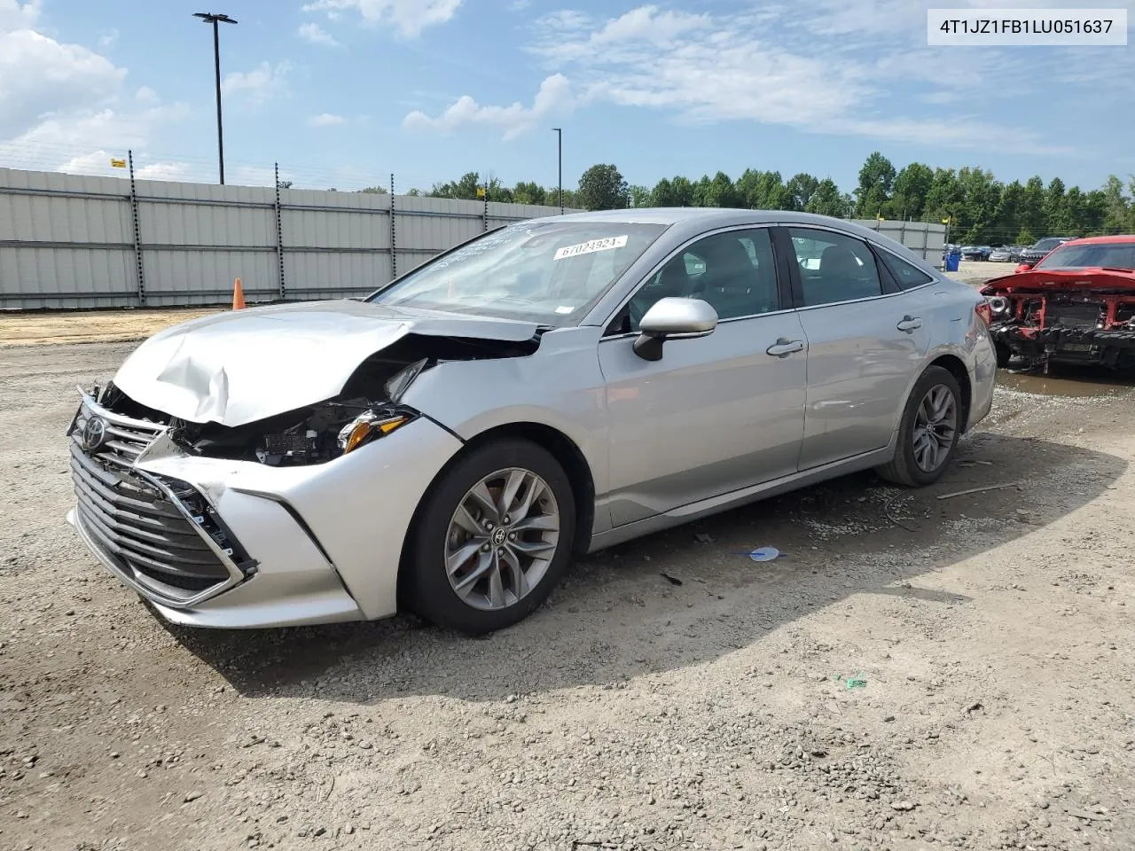 2020 Toyota Avalon Xle VIN: 4T1JZ1FB1LU051637 Lot: 67024924