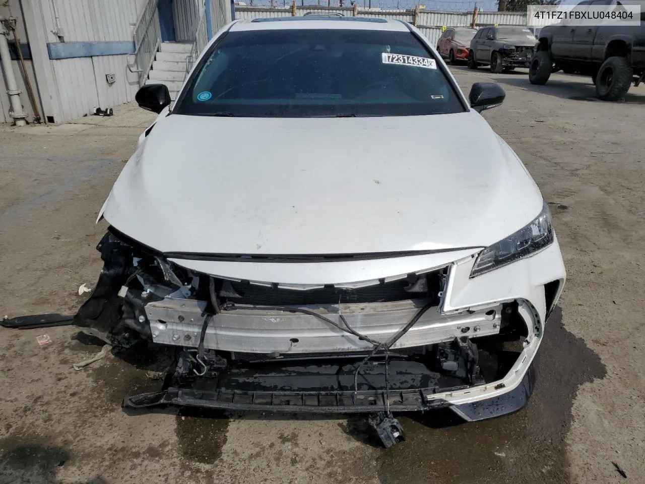 4T1FZ1FBXLU048404 2020 Toyota Avalon Xse