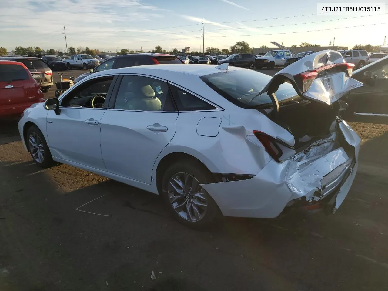 2020 Toyota Avalon Xle VIN: 4T1J21FB5LU015115 Lot: 72984074