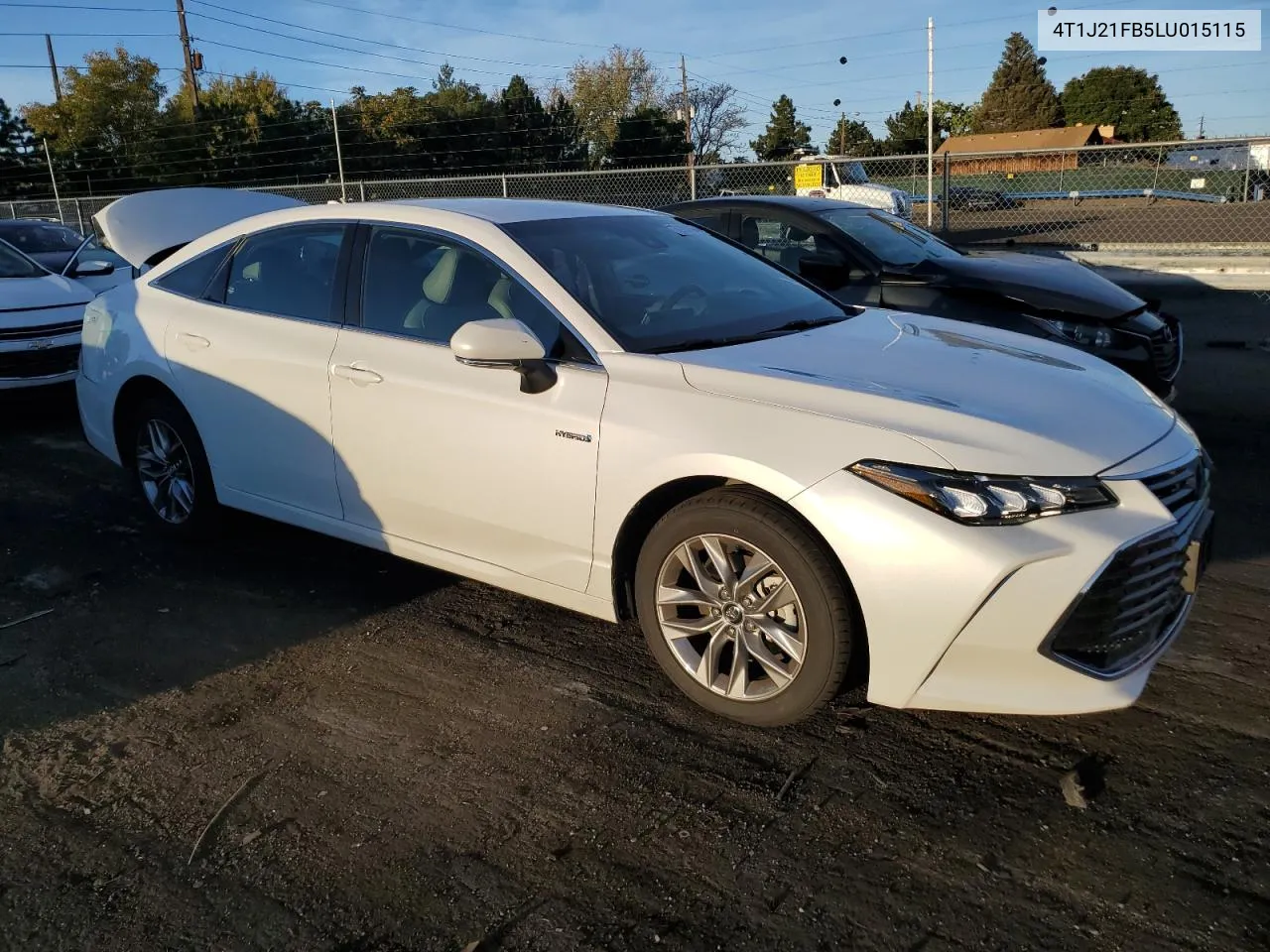 2020 Toyota Avalon Xle VIN: 4T1J21FB5LU015115 Lot: 72984074