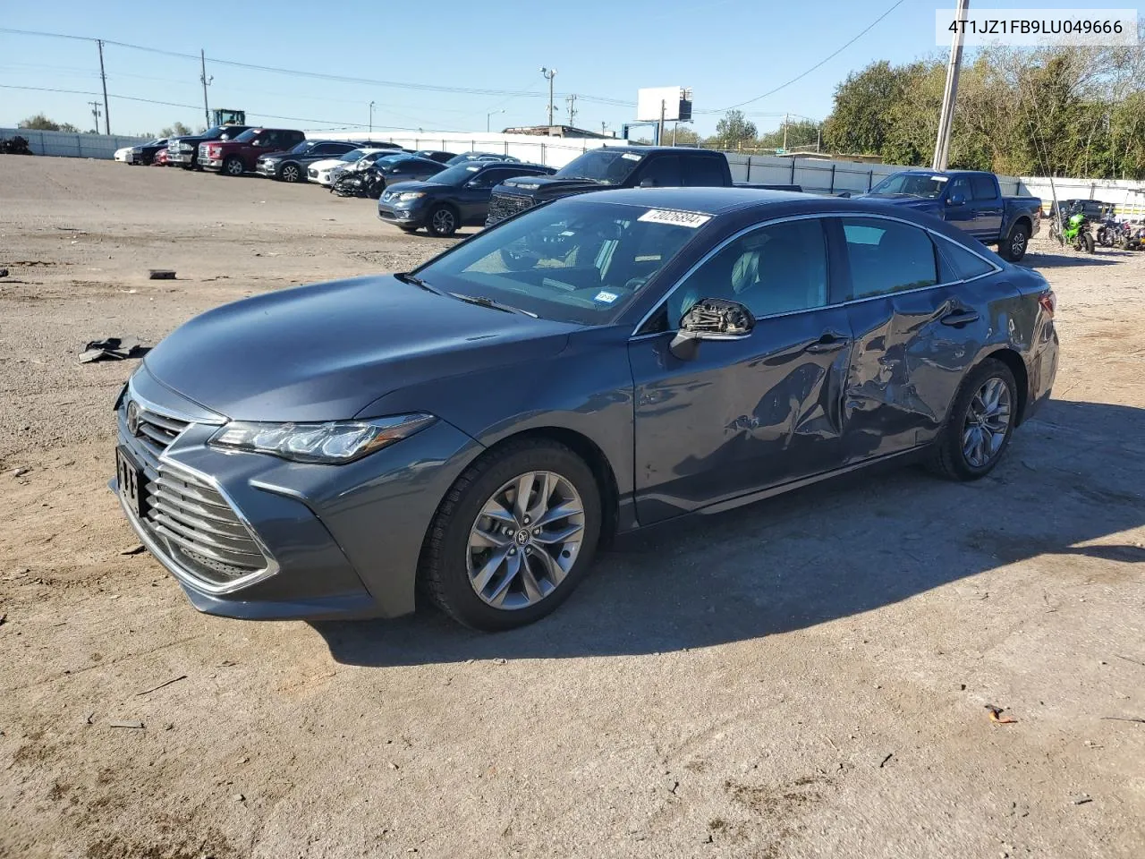 2020 Toyota Avalon Xle VIN: 4T1JZ1FB9LU049666 Lot: 73026894