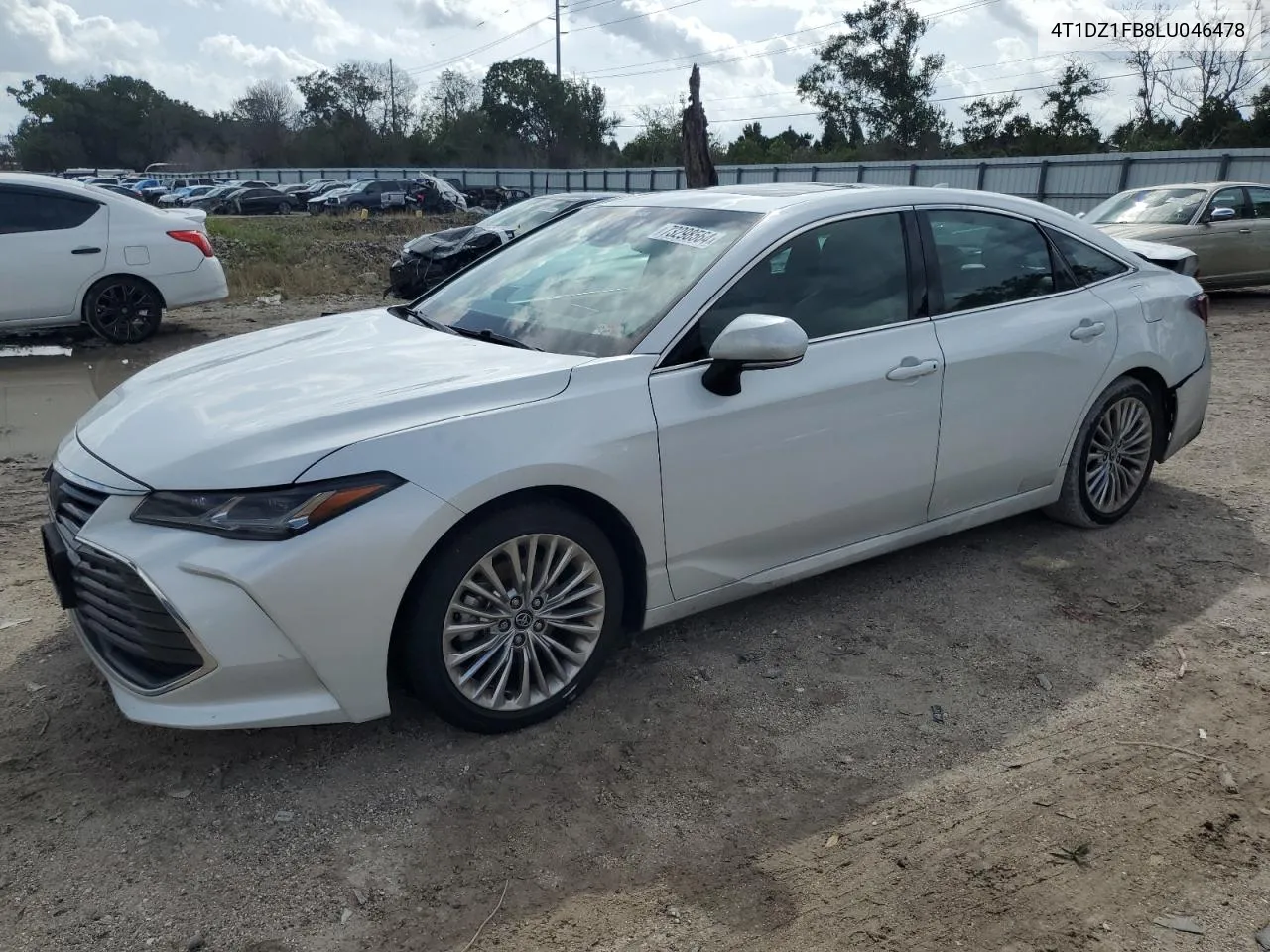 4T1DZ1FB8LU046478 2020 Toyota Avalon Limited