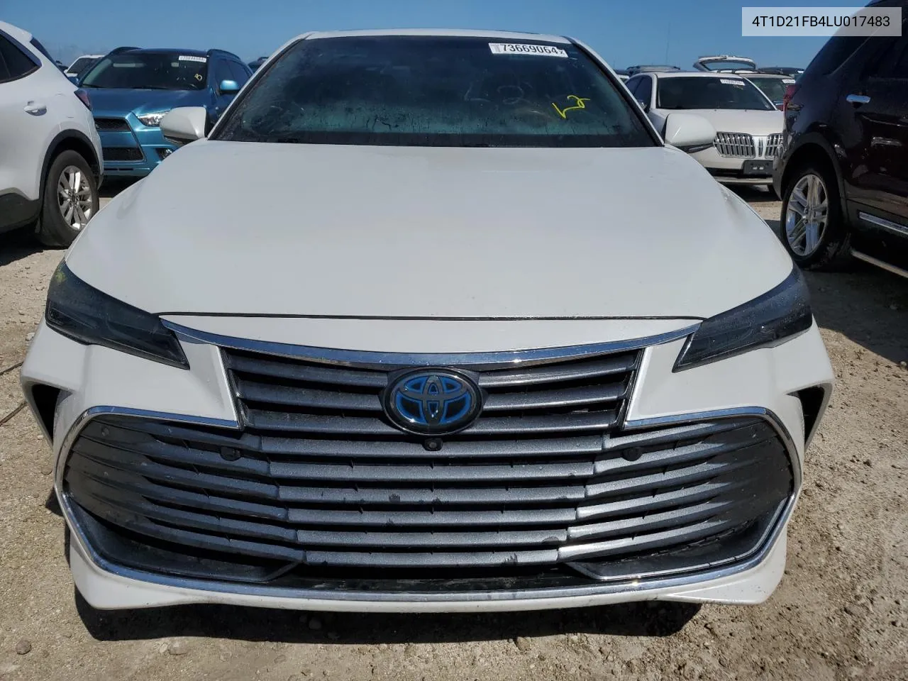 2020 Toyota Avalon Limited VIN: 4T1D21FB4LU017483 Lot: 73669064