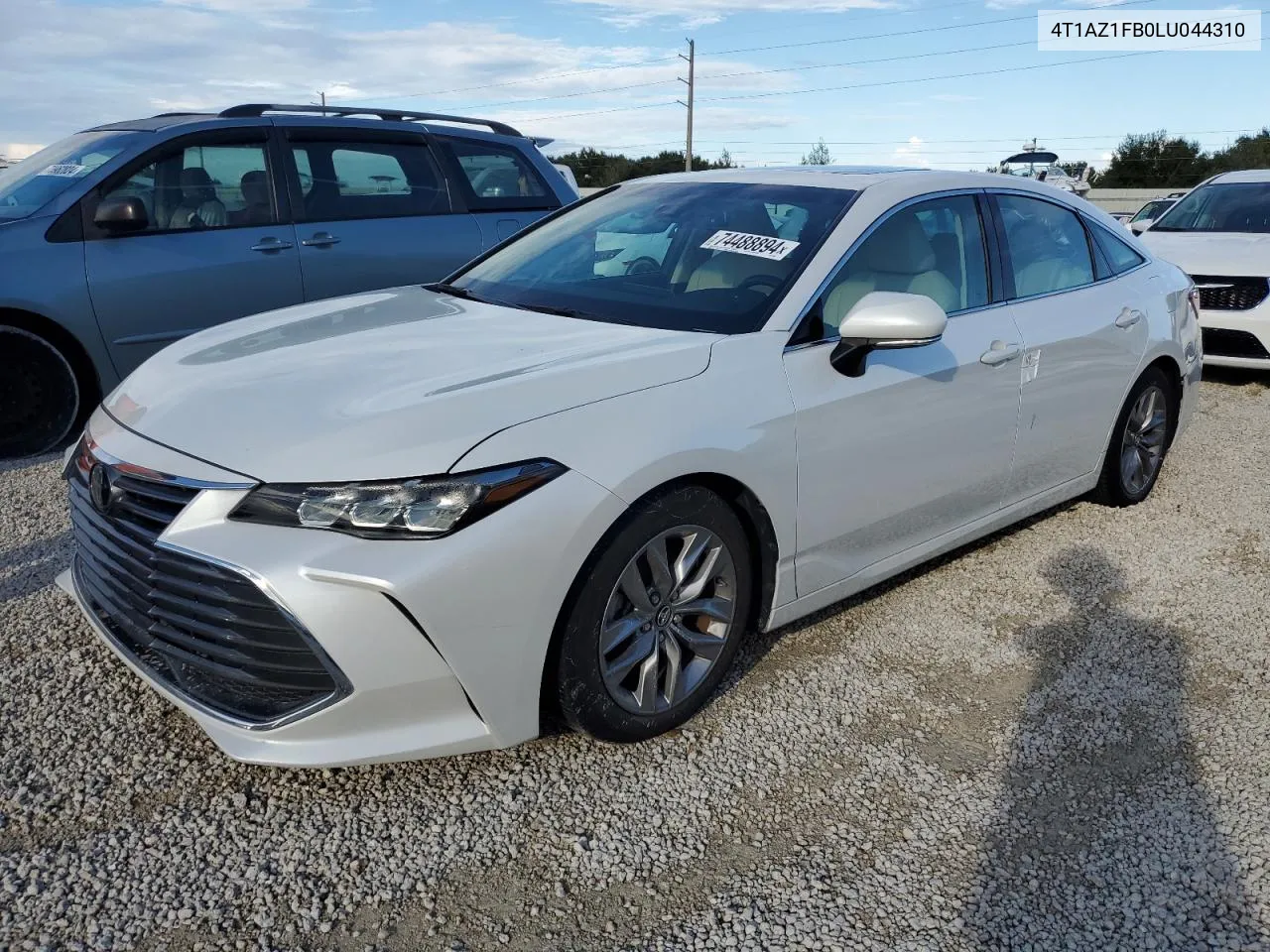 2020 Toyota Avalon Xle VIN: 4T1AZ1FB0LU044310 Lot: 74488894