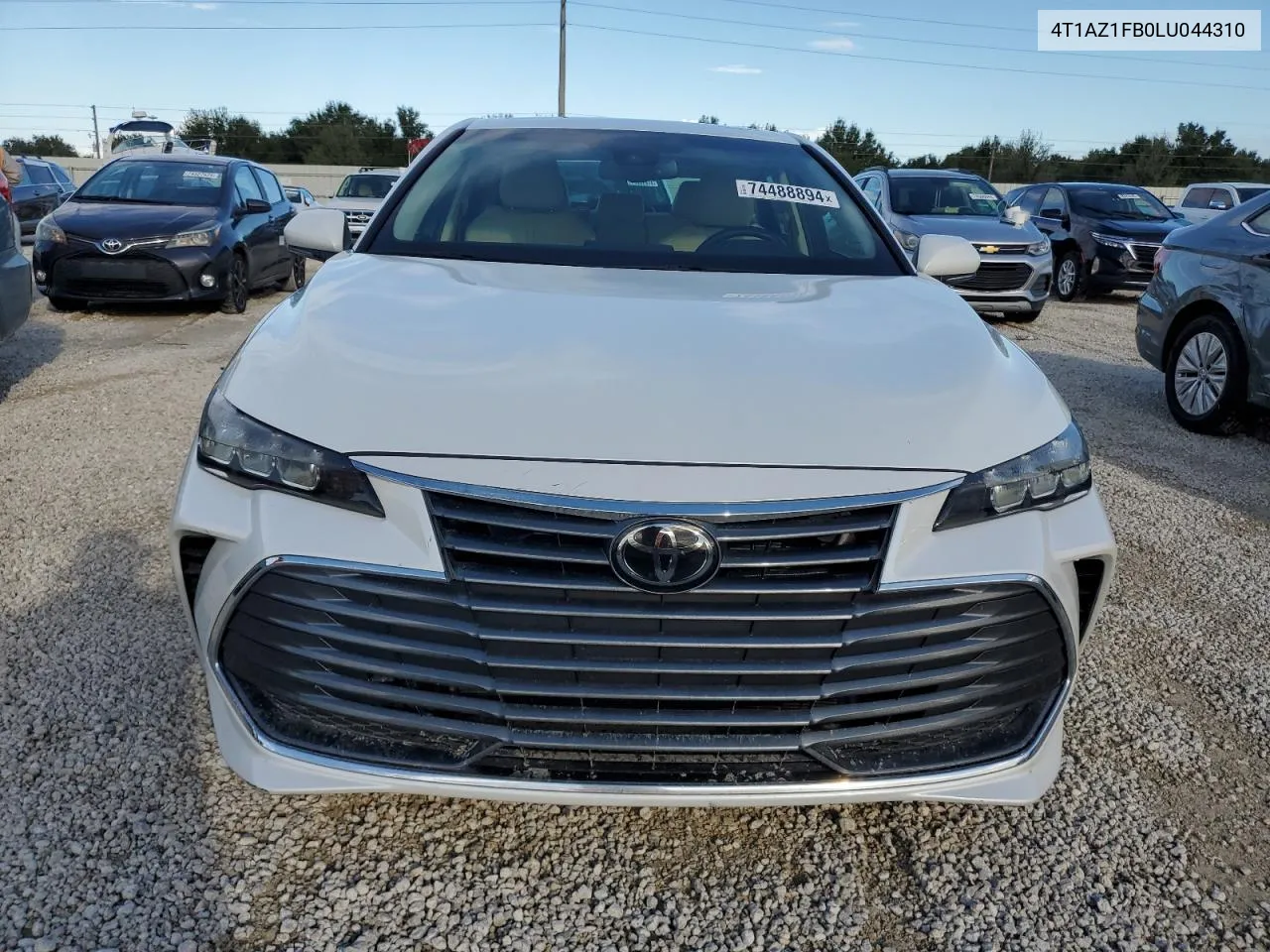 2020 Toyota Avalon Xle VIN: 4T1AZ1FB0LU044310 Lot: 74488894