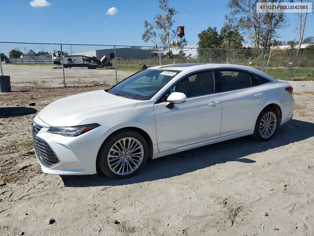 2020 Toyota Avalon Limited VIN: 4T1DZ1FB0LU042585 Lot: 76785324