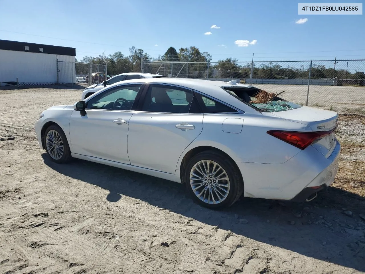 2020 Toyota Avalon Limited VIN: 4T1DZ1FB0LU042585 Lot: 76785324