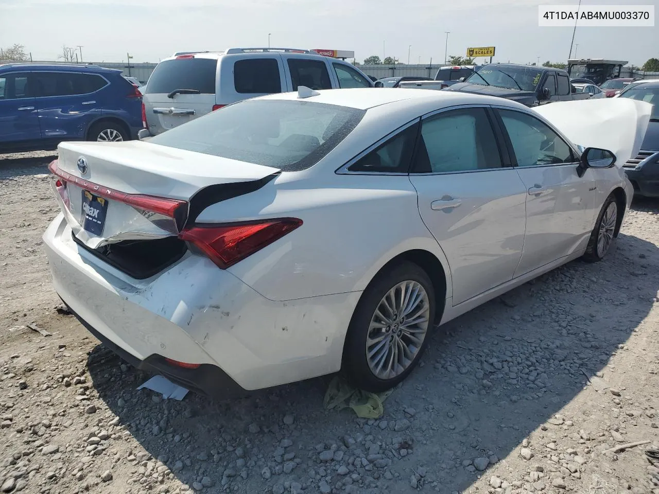 2021 Toyota Avalon Limited VIN: 4T1DA1AB4MU003370 Lot: 67545064