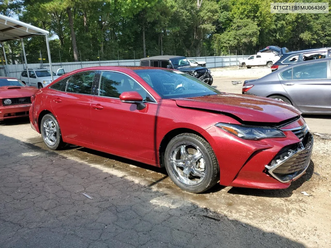 2021 Toyota Avalon Limited VIN: 4T1CZ1FB1MU064365 Lot: 70411014