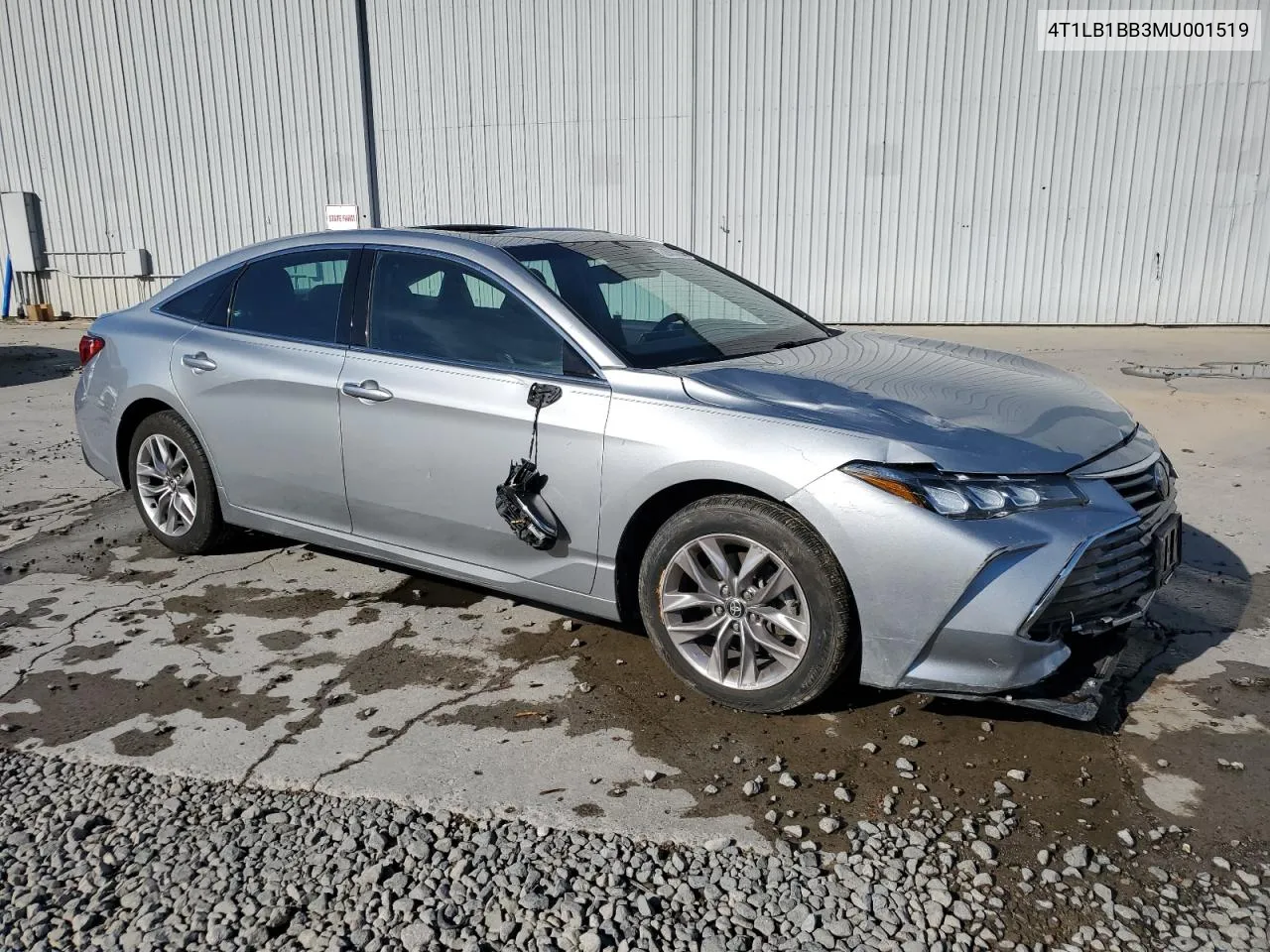 2021 Toyota Avalon Xle VIN: 4T1LB1BB3MU001519 Lot: 72603364