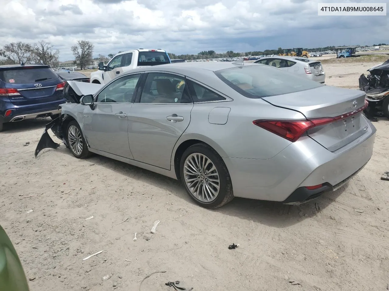 2021 Toyota Avalon Limited VIN: 4T1DA1AB9MU008645 Lot: 73019474