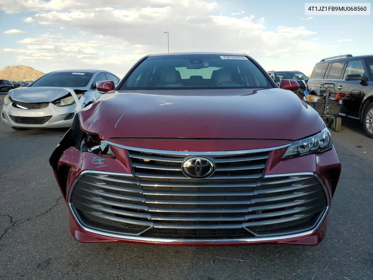 2021 Toyota Avalon Xle VIN: 4T1JZ1FB9MU068560 Lot: 73472874