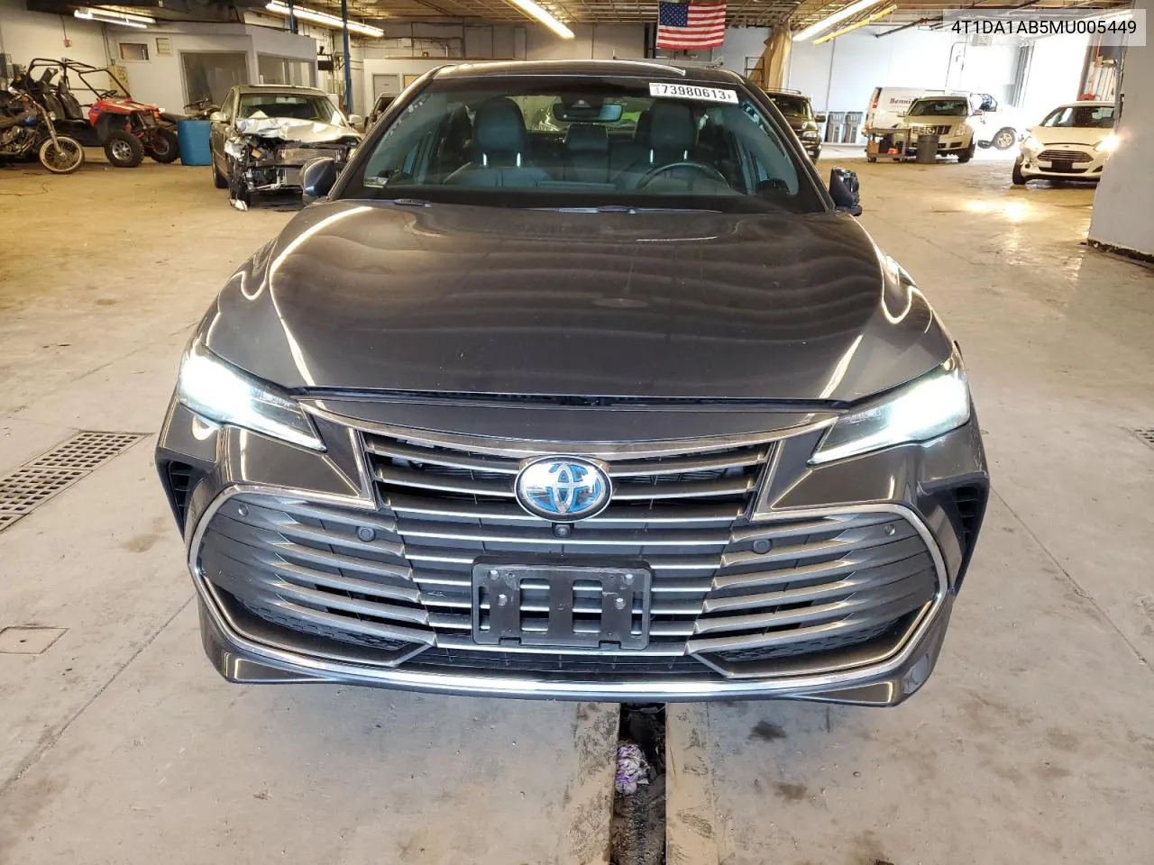 2021 Toyota Avalon Limited VIN: 4T1DA1AB5MU005449 Lot: 73980613