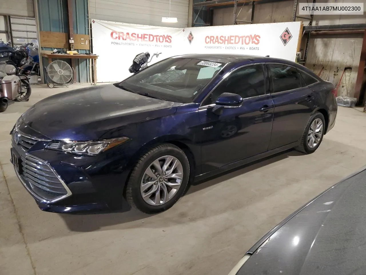 2021 Toyota Avalon Xle VIN: 4T1AA1AB7MU002300 Lot: 73993234