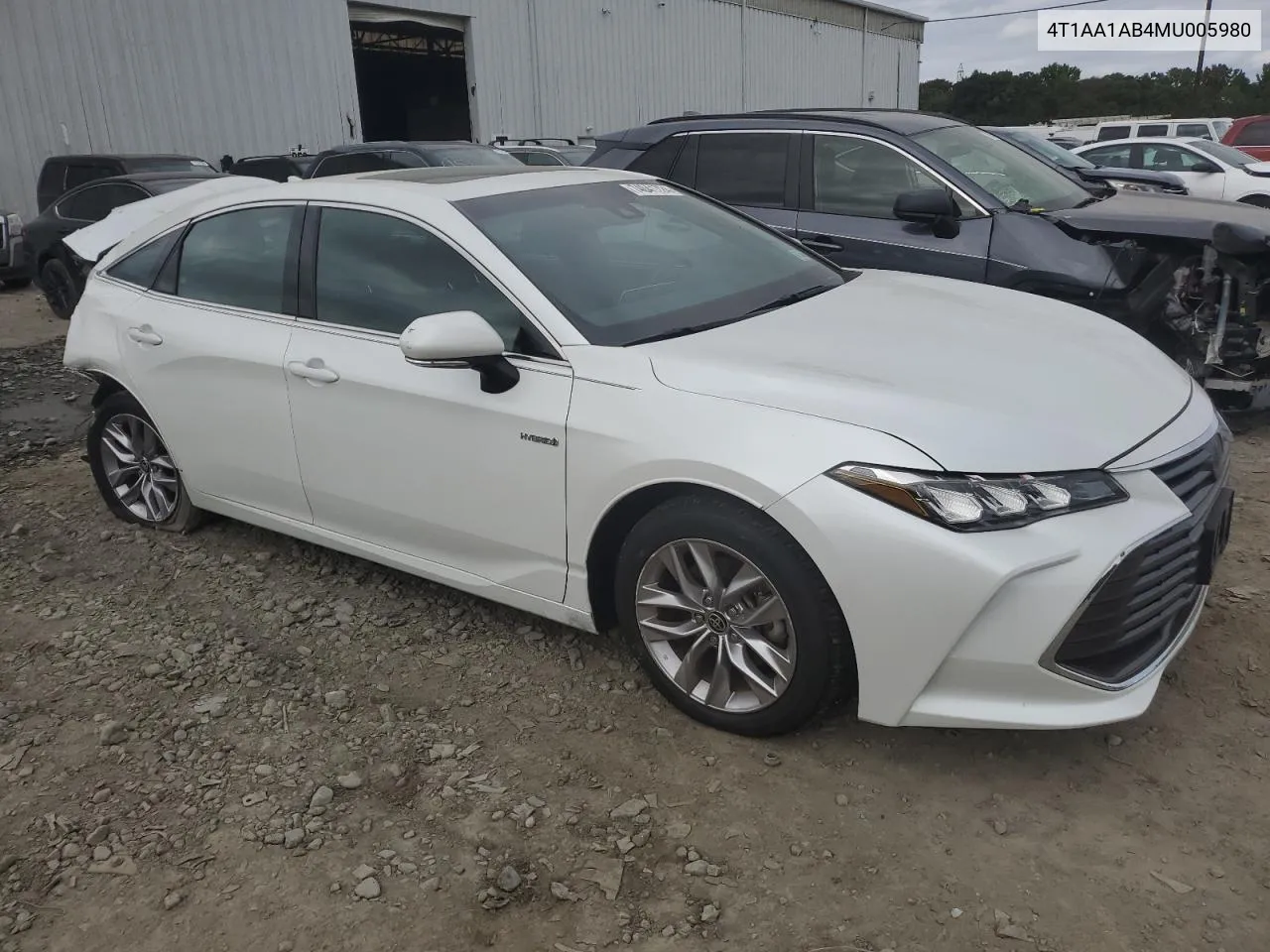 4T1AA1AB4MU005980 2021 Toyota Avalon Xle