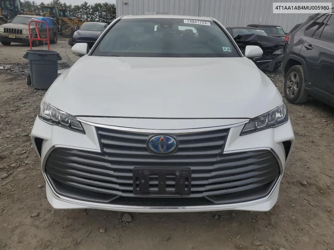 2021 Toyota Avalon Xle VIN: 4T1AA1AB4MU005980 Lot: 74041724