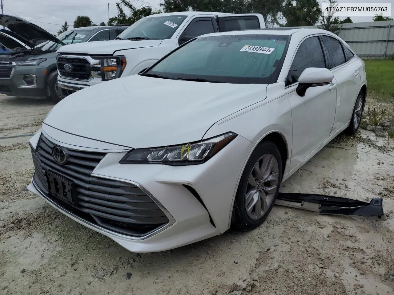 2021 Toyota Avalon Xle VIN: 4T1AZ1FB7MU056763 Lot: 74380944