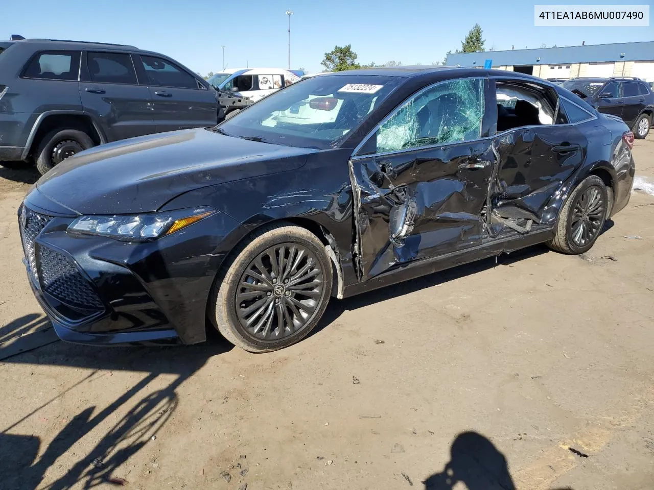 2021 Toyota Avalon Xse VIN: 4T1EA1AB6MU007490 Lot: 75132224