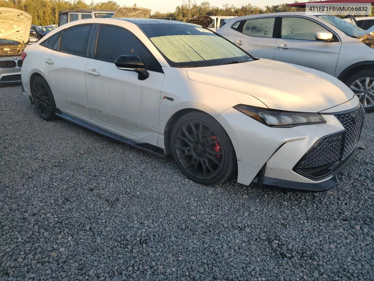 2021 Toyota Avalon Trd VIN: 4T1FZ1FB9MU066832 Lot: 76198104