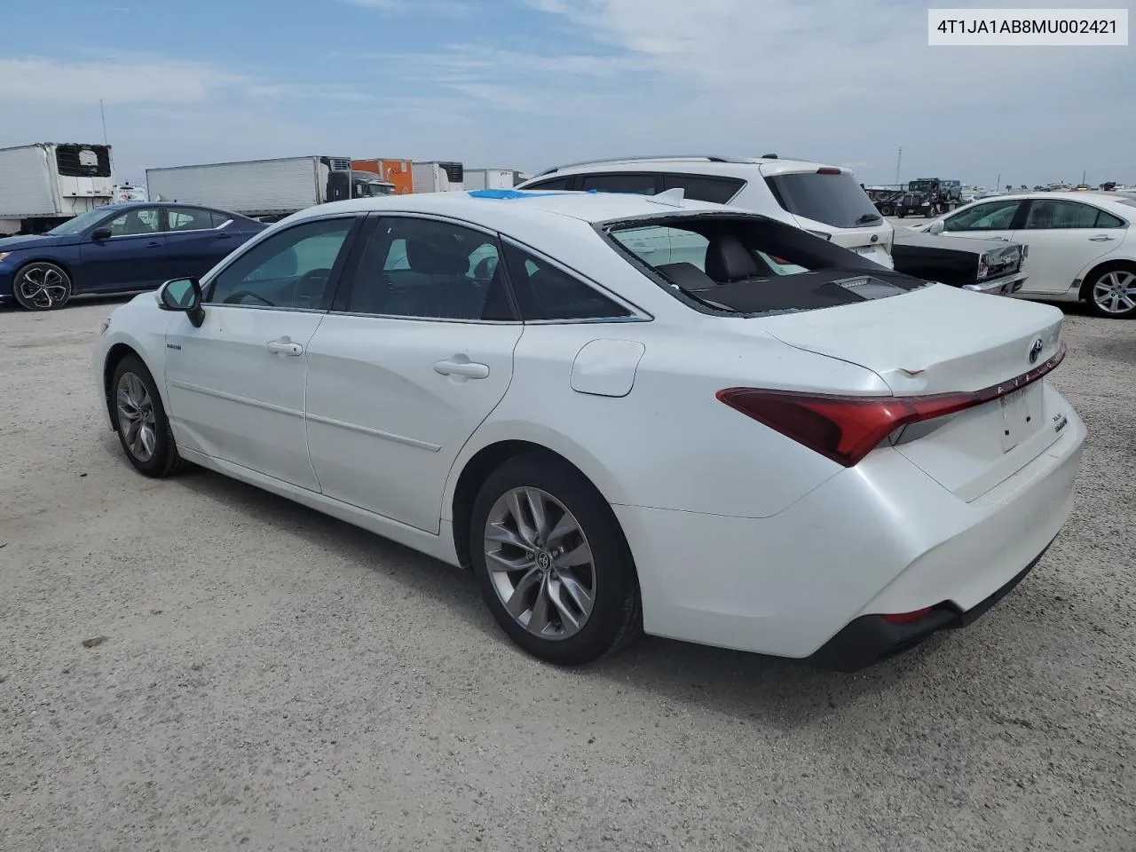 2021 Toyota Avalon Xle VIN: 4T1JA1AB8MU002421 Lot: 76360434