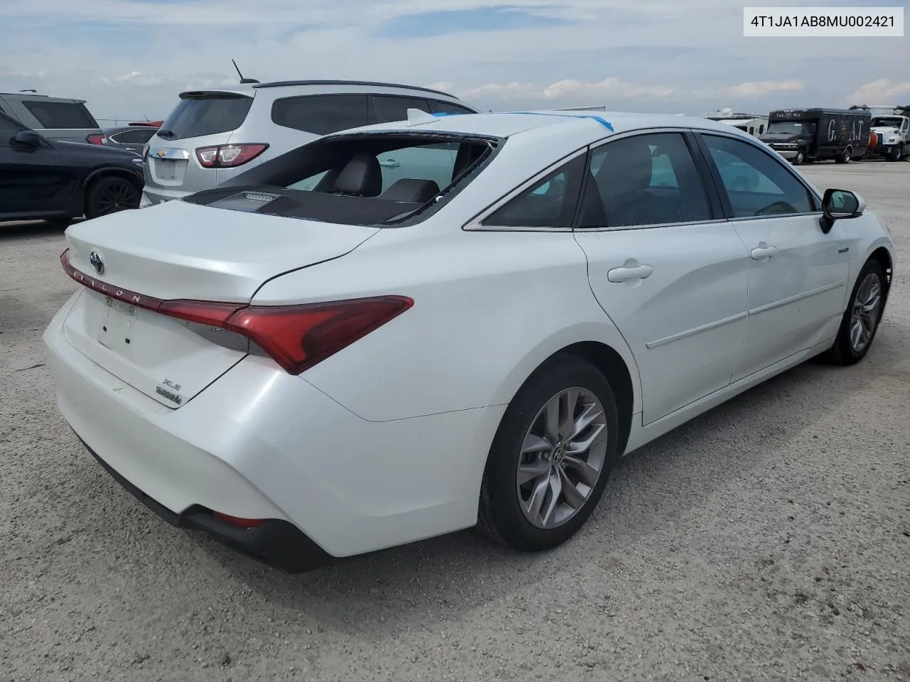 2021 Toyota Avalon Xle VIN: 4T1JA1AB8MU002421 Lot: 76360434