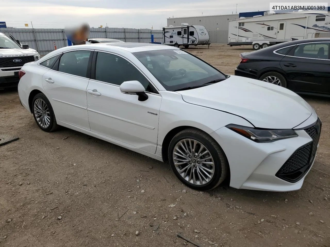 2021 Toyota Avalon Limited VIN: 4T1DA1AB3MU001383 Lot: 78385614