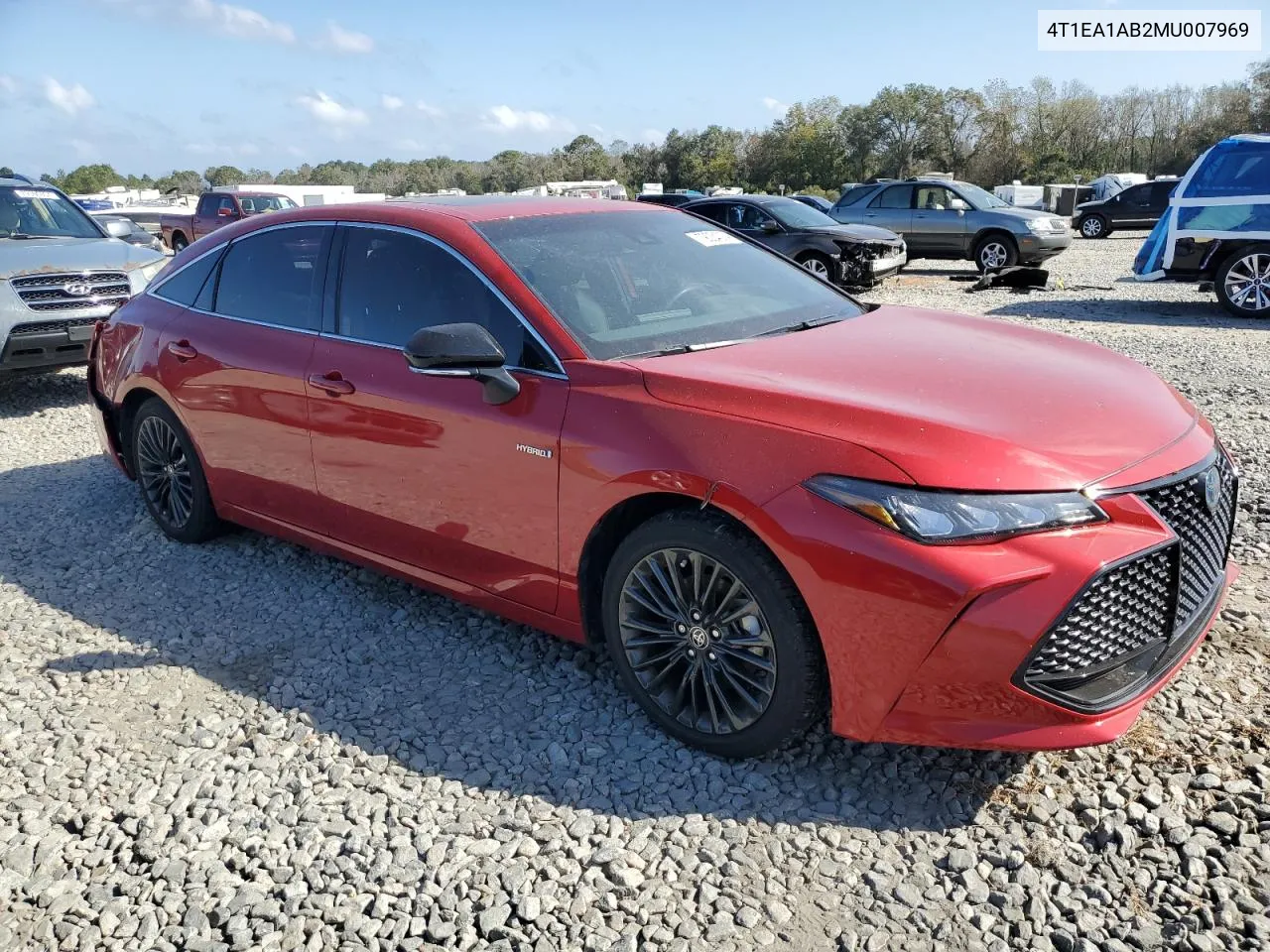 2021 Toyota Avalon Xse VIN: 4T1EA1AB2MU007969 Lot: 79034074