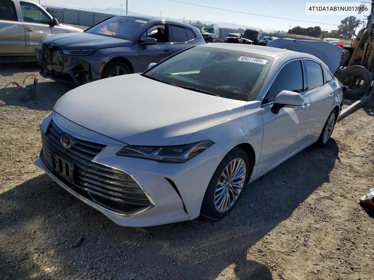 2022 Toyota Avalon Limited VIN: 4T1DA1AB1NU013906 Lot: 69511984