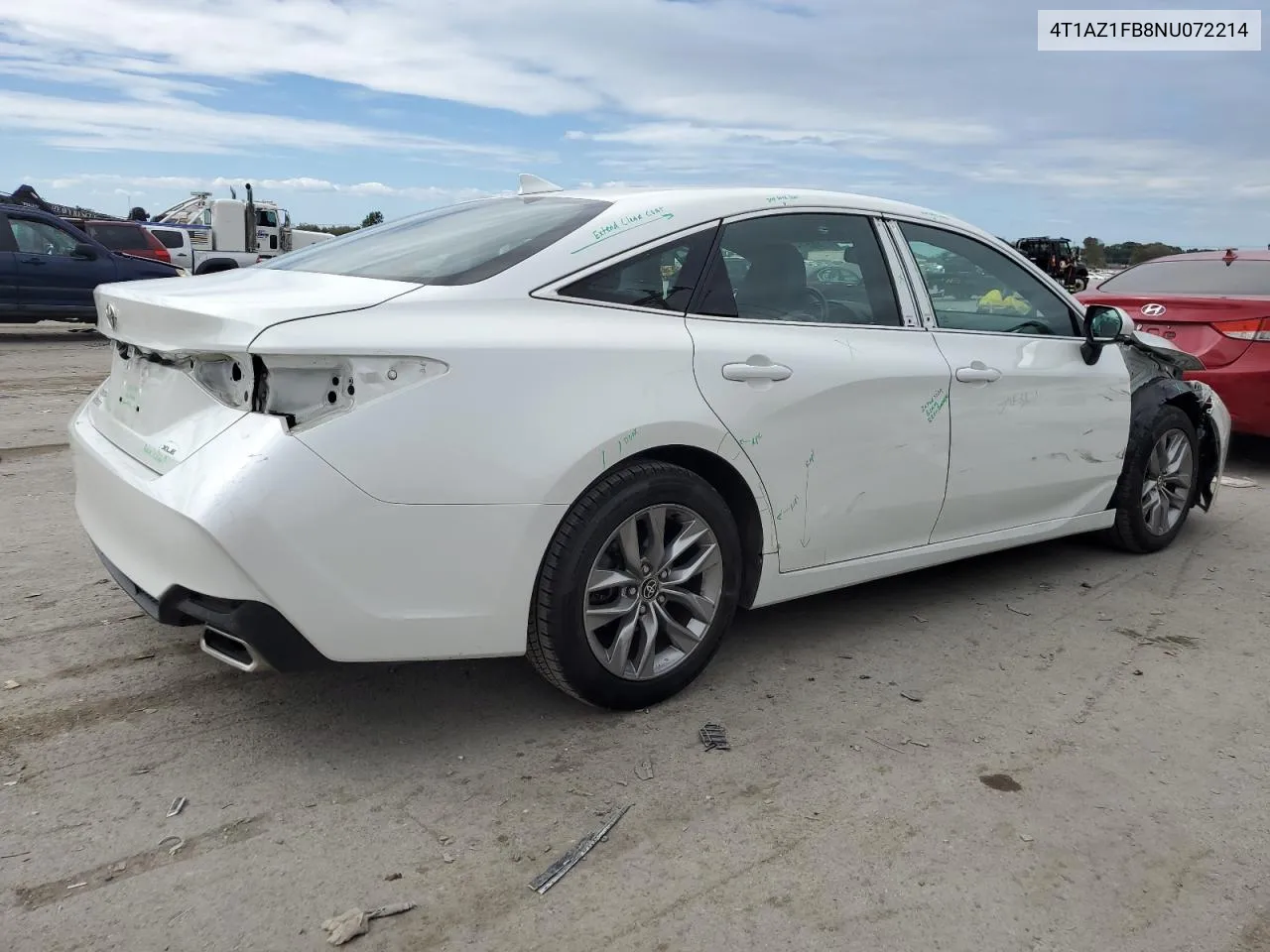 2022 Toyota Avalon Xle VIN: 4T1AZ1FB8NU072214 Lot: 71969144