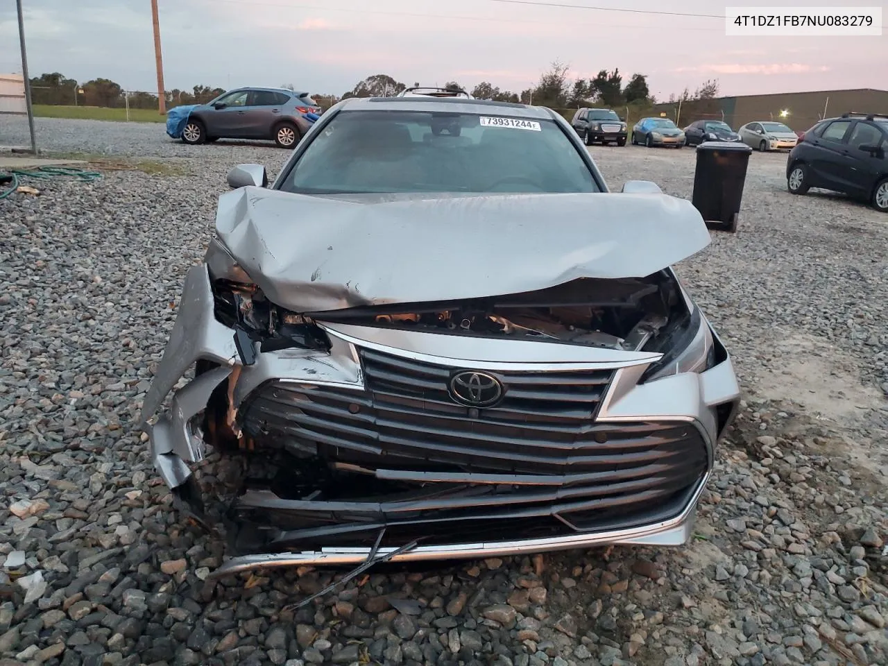 2022 Toyota Avalon Limited VIN: 4T1DZ1FB7NU083279 Lot: 73931244