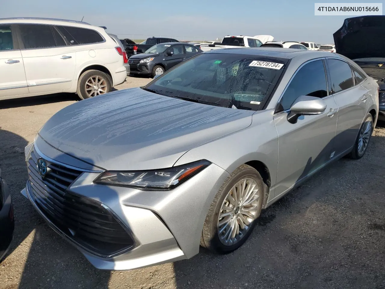 2022 Toyota Avalon Limited VIN: 4T1DA1AB6NU015666 Lot: 75278734