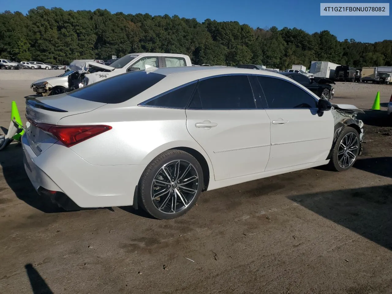 2022 Toyota Avalon Touring VIN: 4T1GZ1FB0NU078082 Lot: 76731654