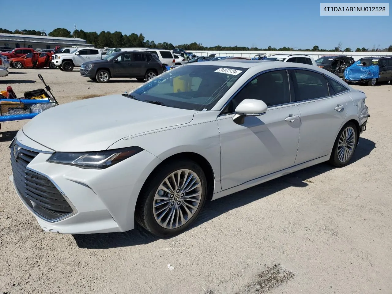 2022 Toyota Avalon Limited VIN: 4T1DA1AB1NU012528 Lot: 76972724