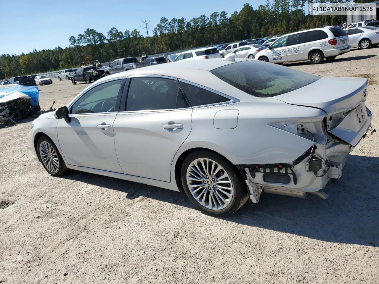 2022 Toyota Avalon Limited VIN: 4T1DA1AB1NU012528 Lot: 76972724