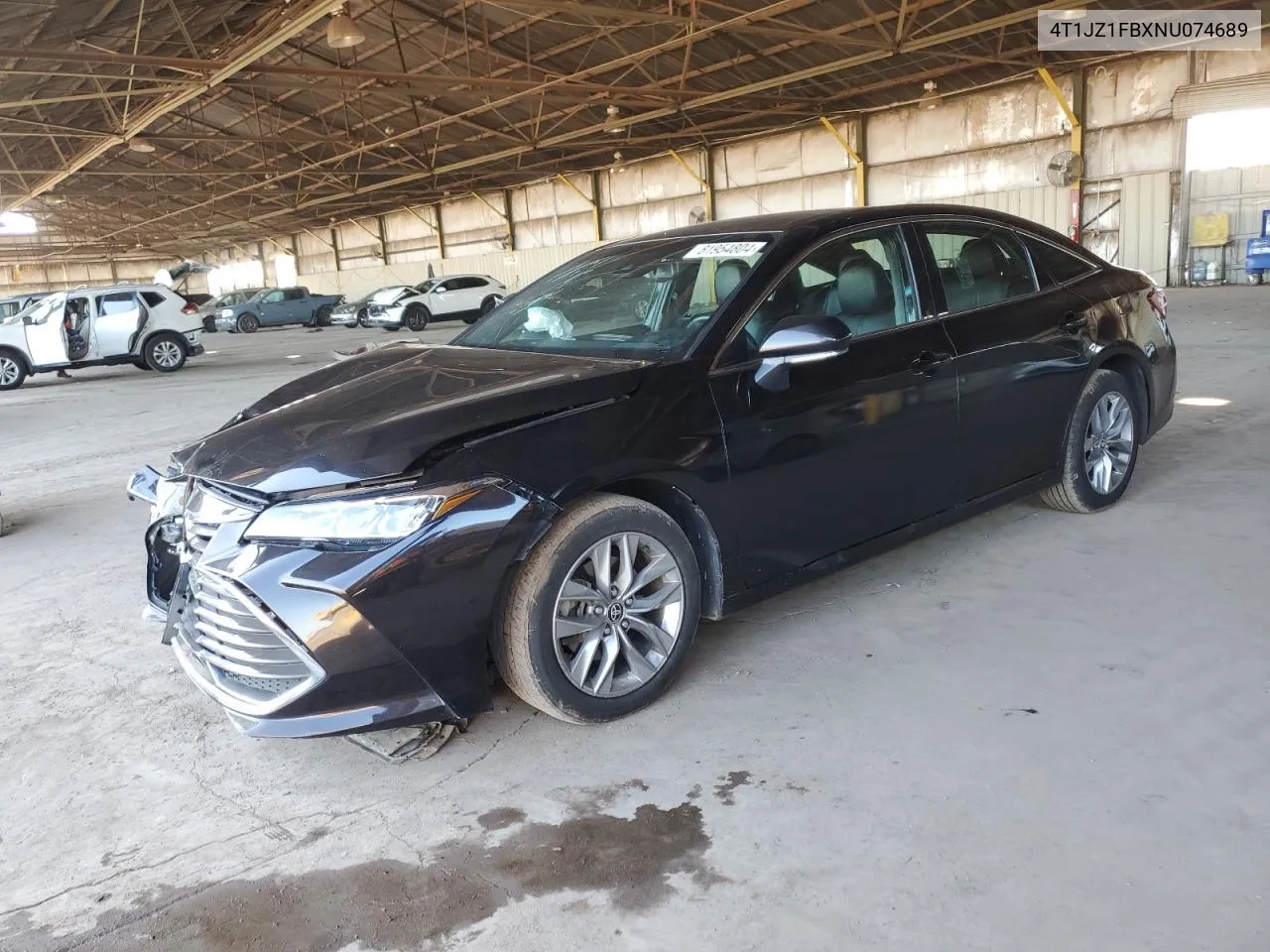 2022 Toyota Avalon Xle VIN: 4T1JZ1FBXNU074689 Lot: 81954804