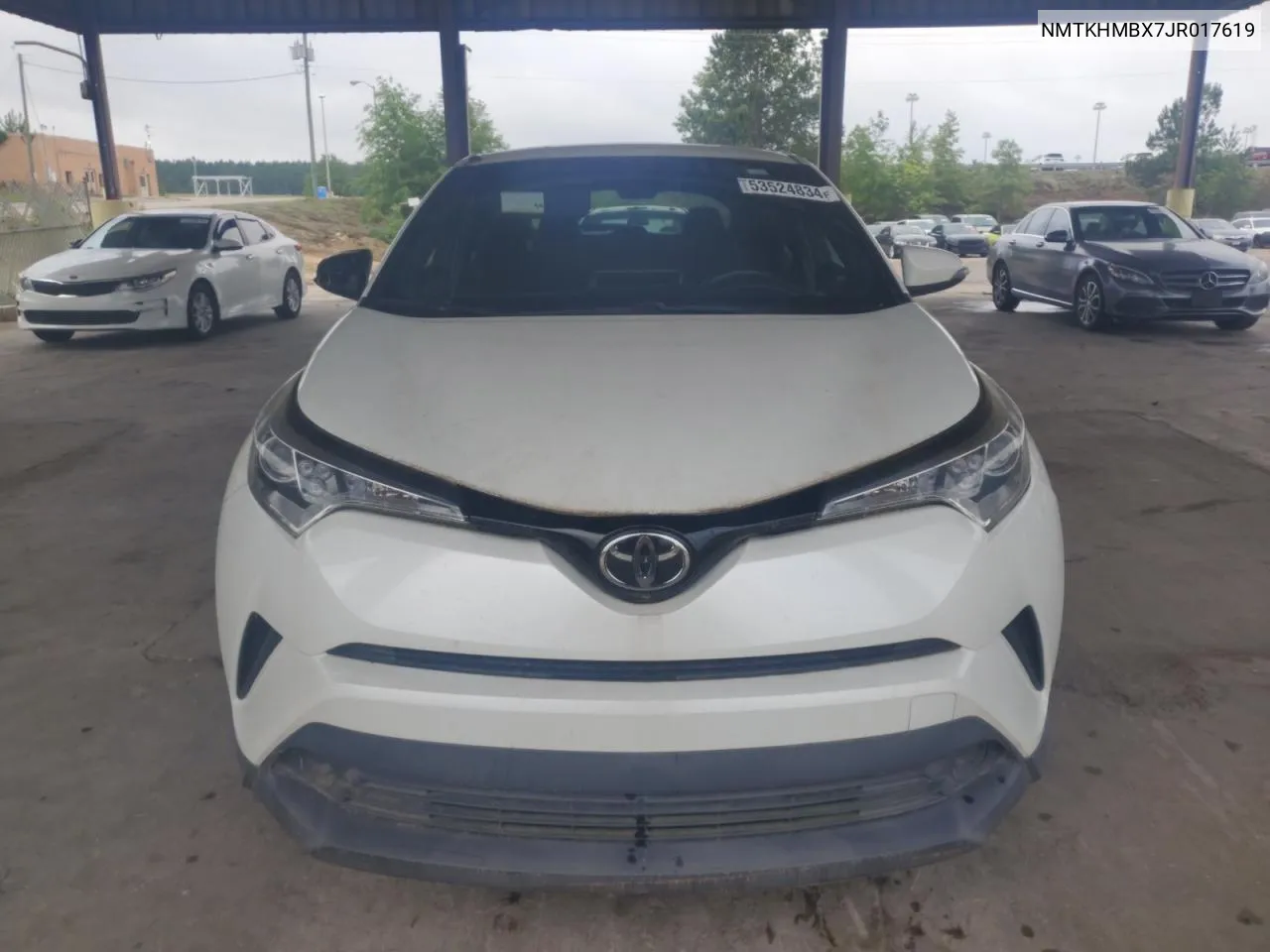 NMTKHMBX7JR017619 2018 Toyota C-Hr Xle