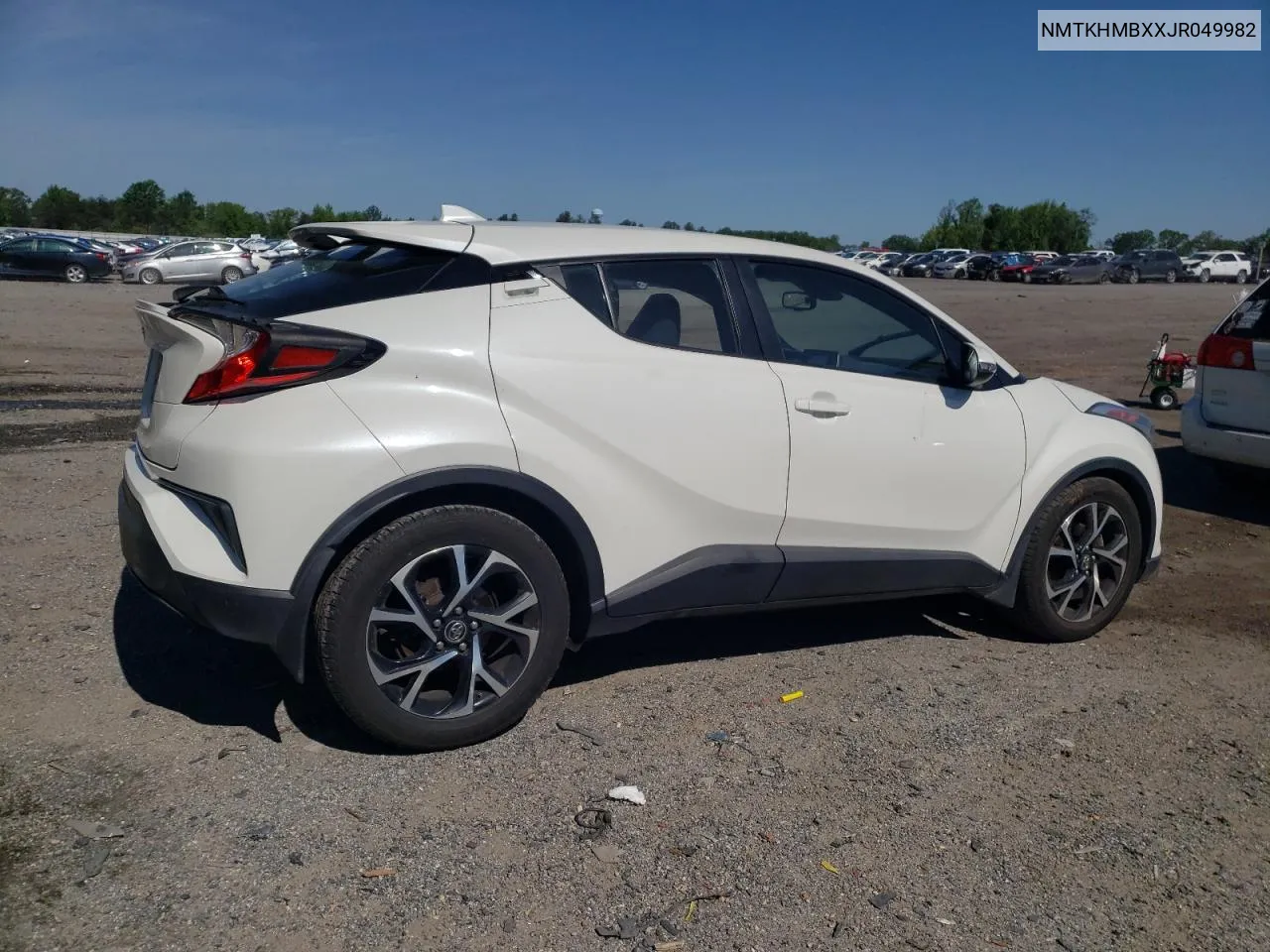 2018 Toyota C-Hr Xle VIN: NMTKHMBXXJR049982 Lot: 54305284