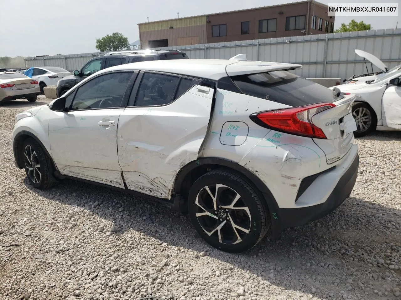 2018 Toyota C-Hr Xle VIN: NMTKHMBXXJR041607 Lot: 60540654