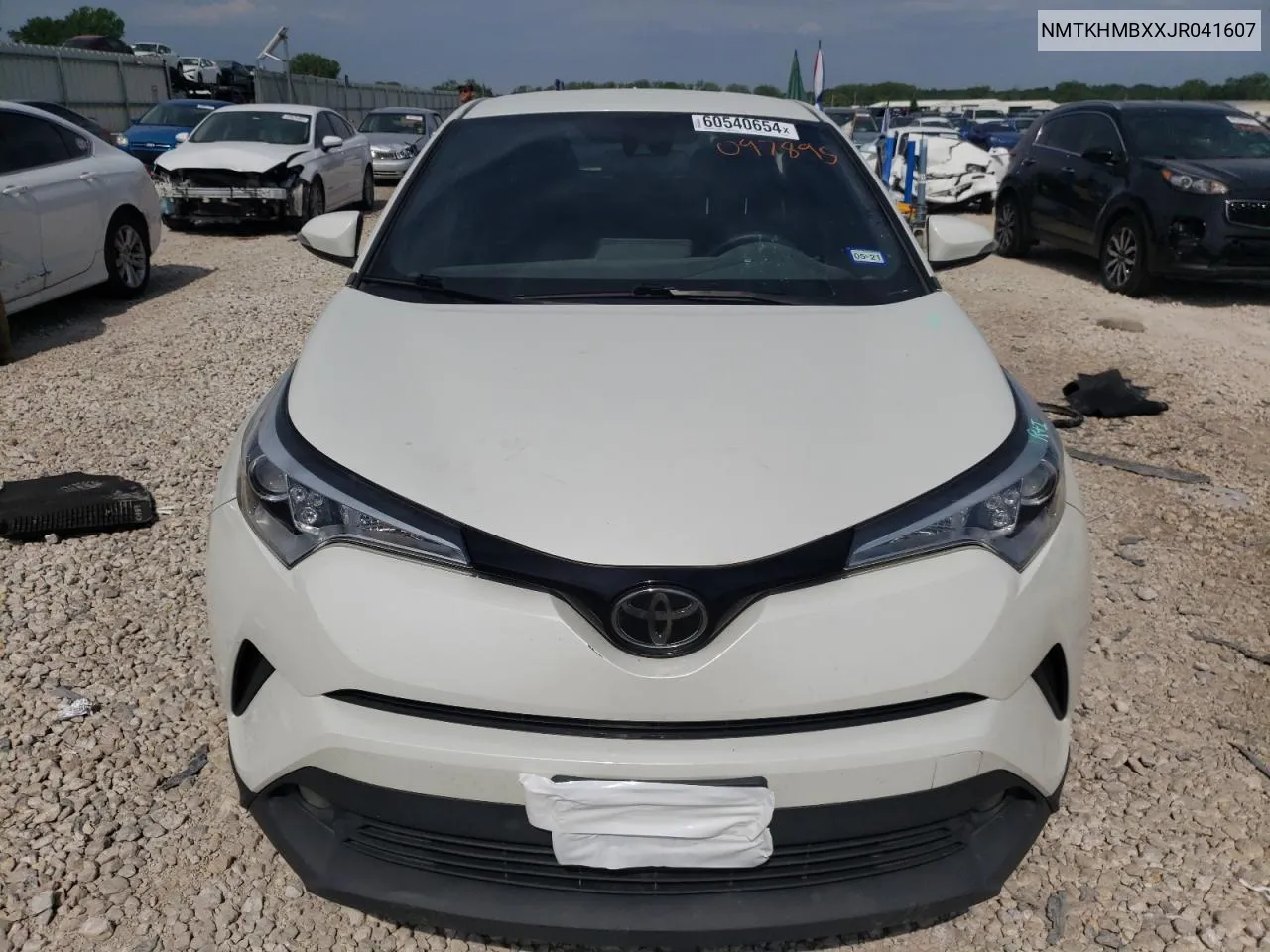 2018 Toyota C-Hr Xle VIN: NMTKHMBXXJR041607 Lot: 60540654